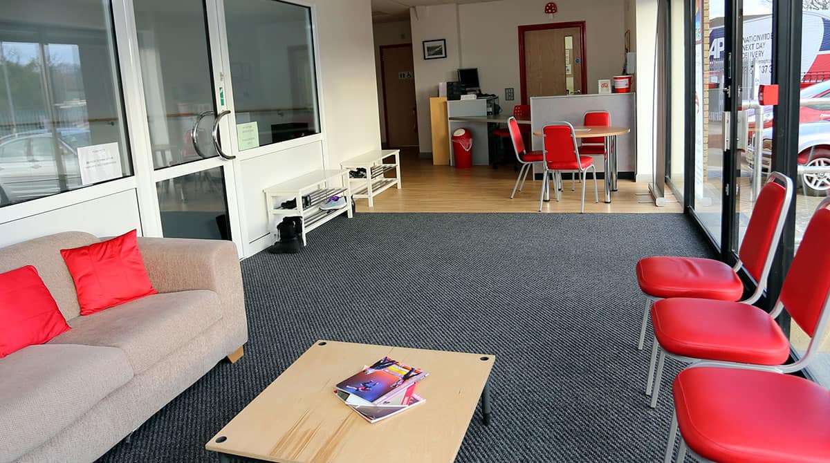 Equal People Performing Arts reception area